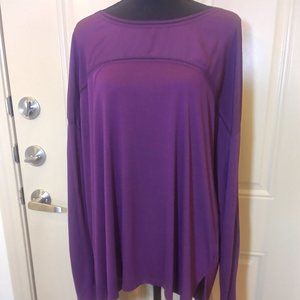 Old Navy purple tunic shirt size XXL